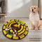 Tapis à priser pour chien à alimentation lente en forme de pot de miel