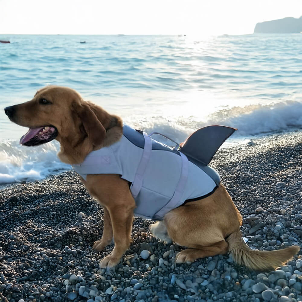 Mermaid and Shark Style Secure Fit Dog Life Jacket
