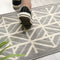 Modern Checkered Anti-Stain Non-Slip Front Door Mat for Muddy Dog Paws
