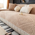 All Season Nordic Style Carved Plush Decorative Non-Slip Sofa Cover