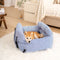 Portable Leisure Outing Pet Bolster Large Dog Car Seat Bed - FUNNYFUZZY