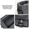 Portable Suede Lookout Console Pet Car Seat - FUNNYFUZZY