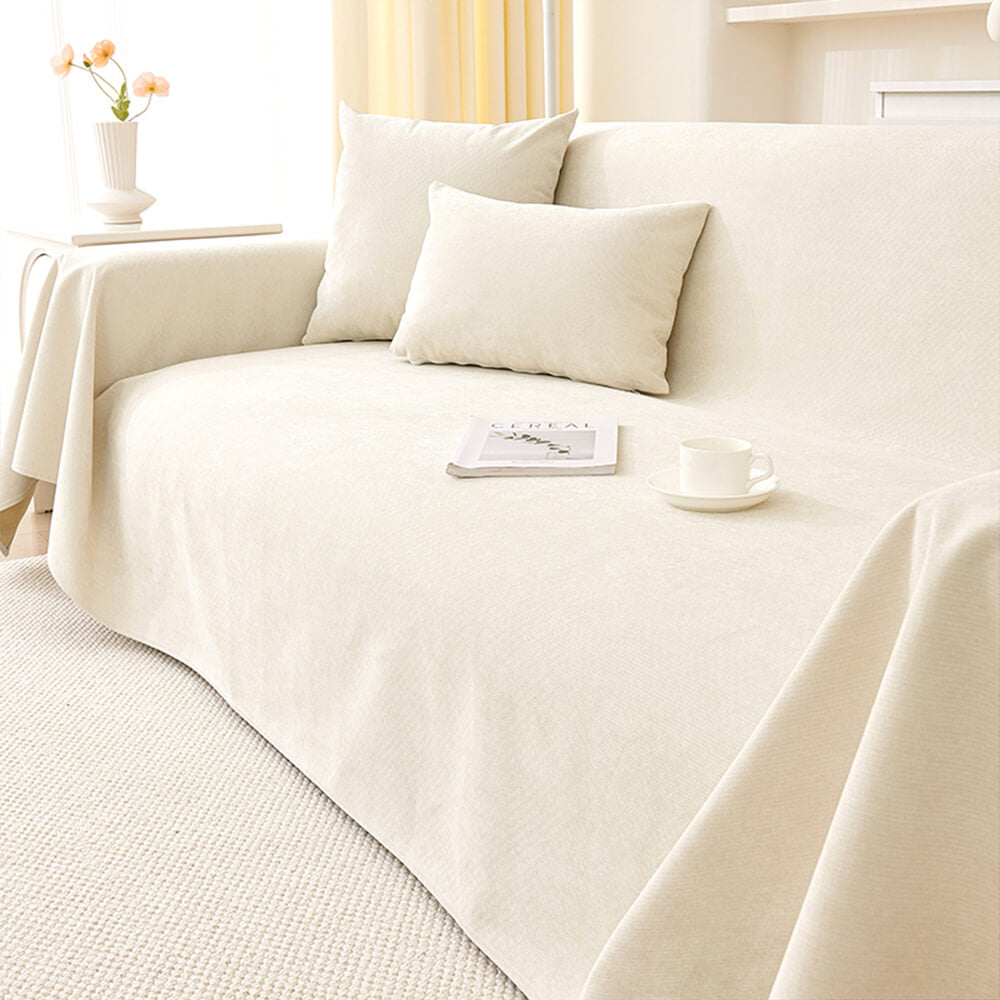 Soft and Waterproof Scratch-Resistant Non-Linting Throw Outdoor Sofa Cover