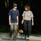 T-shirt unisexe léger et résistant aux poils d'animaux, couleur unie