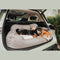 Travel Bolster Safety Medium Large Dog Car Back Seat Bed - FUNNYFUZZY