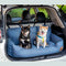 Travel Bolster Safety Medium Large Dog Car Back Seat Bed - FUNNYFUZZY