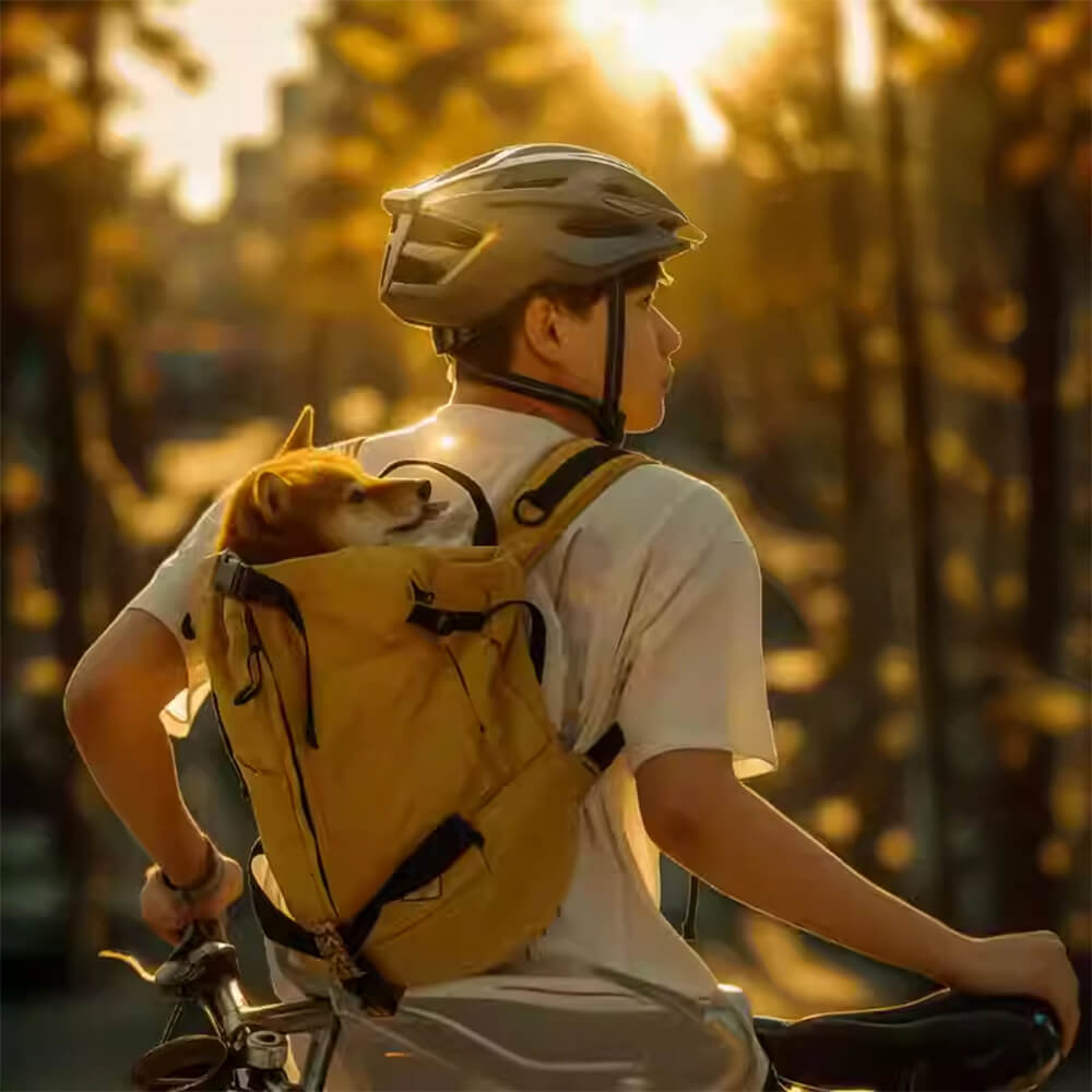 Ventilated and Durable Outdoor Hiking Dog Carrier Bag