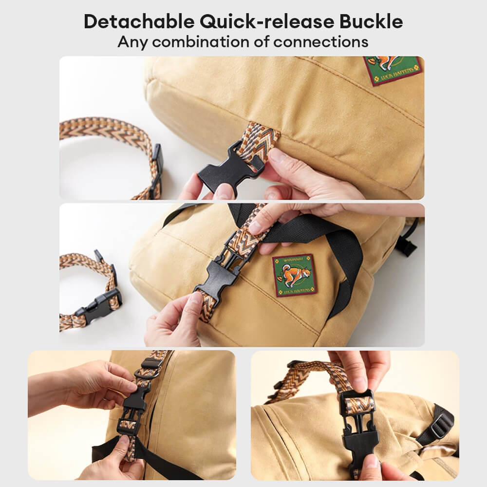 Ventilated and Durable Outdoor Hiking Dog Carrier Bag