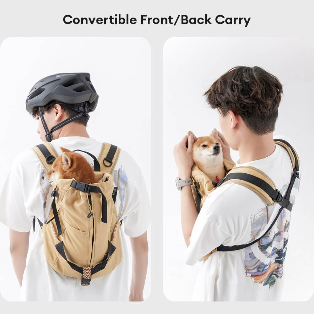 Ventilated and Durable Outdoor Hiking Dog Carrier Bag