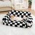 Vintage Leisure Diamond Dog & Cat Sofa Bed