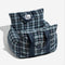 Vintage Plaid Travel Safety Dog Car Seat Bed