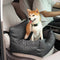 Lit de siège de voiture pour chien avec traversin de voyage imperméable