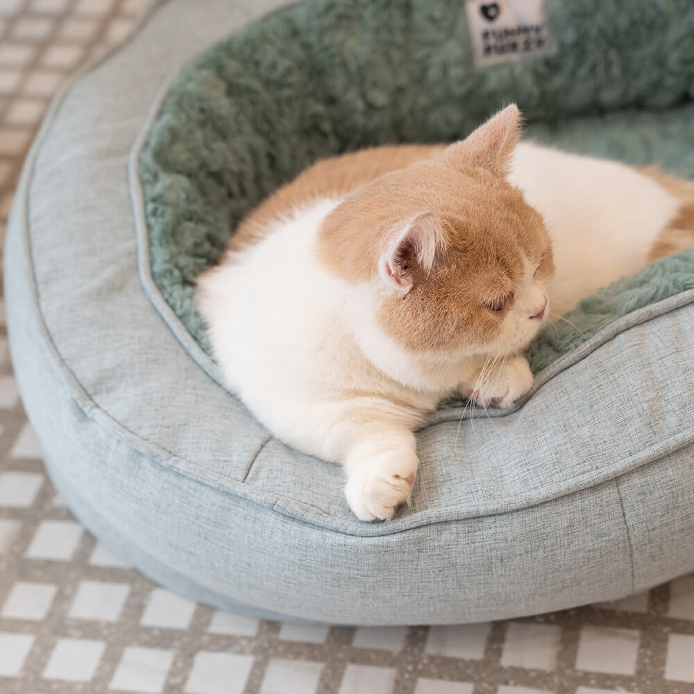 Donut Fluffy Orthopedic Dog Bed - FUNNYFUZZY