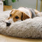 Fuzzy Round Fluffy Dog Bed - FUNNYFUZZY