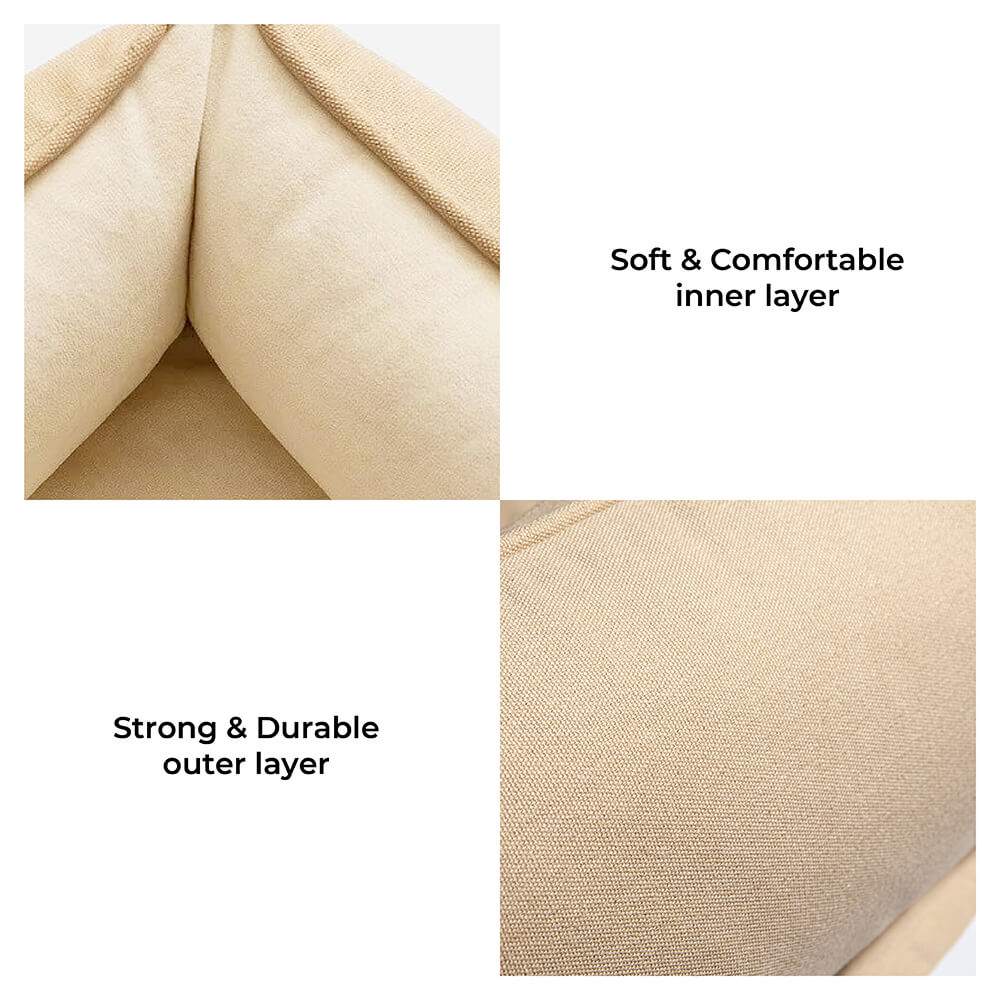 Dog Bed - Square Bread - FUNNYFUZZY