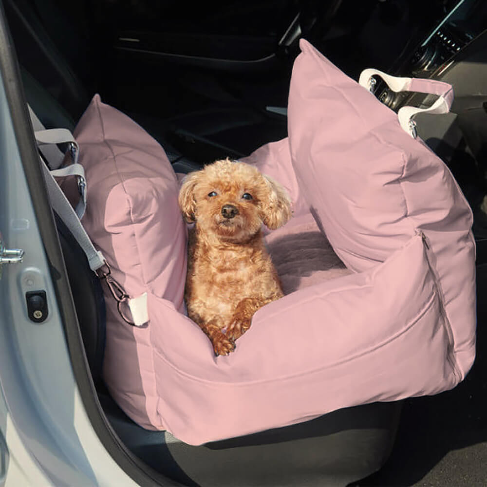 Waterproof Dog Car Seat Bed - First Class - FUNNYFUZZY