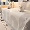 Geometric Striped Chenille Durable Sofa Protection Sofa Cover