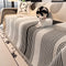Geometric Striped Chenille Durable Sofa Protection Sofa Cover