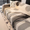 Geometric Striped Chenille Durable Sofa Protection Sofa Cover
