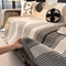 Geometric Striped Chenille Durable Sofa Protection Sofa Cover