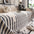 Homely Plush Sofa Cozy Anti-scratch Full Coverage Decoration Sofa Cover