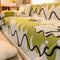Ice Cream Wavy Chenille Scratch-Resistant Sofa Blanket Sofa Cover