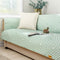 Ice Silk Cooling Geometric Sofa Cover Antimicrobial Protection