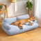 Ice Silk Cooling Pet Bed Breathable Washable Dog Sofa Bed - Outdoor