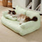 Ice Silk Cooling Pet Bed Breathable Washable Dog Sofa Bed - Outdoor