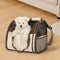 Large Capacity Breathable Foldable Pet Backpack Carrier for Travel Safety and Vet