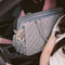 Grand sac de transport élégant et multifonctionnel pour animaux de compagnie, voyage partagé homme-chien - Queue errante