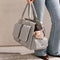Grand sac de transport élégant et multifonctionnel pour animaux de compagnie, voyage partagé homme-chien - Queue errante