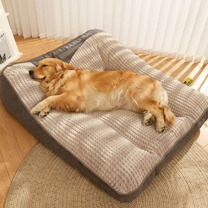 Large Outdoor Scratch-resistant Spine Protection Dog Cushion Bed