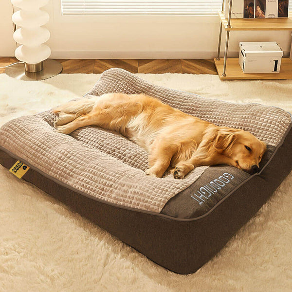 Large Outdoor Scratch-resistant Spine Protection Dog Cushion Bed
