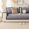 Lazy Chic Plush Winter Sofa Protector Skin-Friendly Sofa Cover