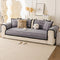 Lazy Chic Plush Winter Sofa Protector Skin-Friendly Sofa Cover