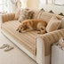 Lazy Chic Plush Winter Sofa Protector Skin-Friendly Sofa Cover