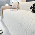 Leaf Pattern Cooling Ice Silk Sofa Protection Large Blanket Sofa Cover
