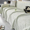 Leaf Pattern Cooling Ice Silk Sofa Protection Large Blanket Sofa Cover