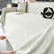 Leaf Pattern Cooling Ice Silk Sofa Protection Large Blanket Sofa Cover