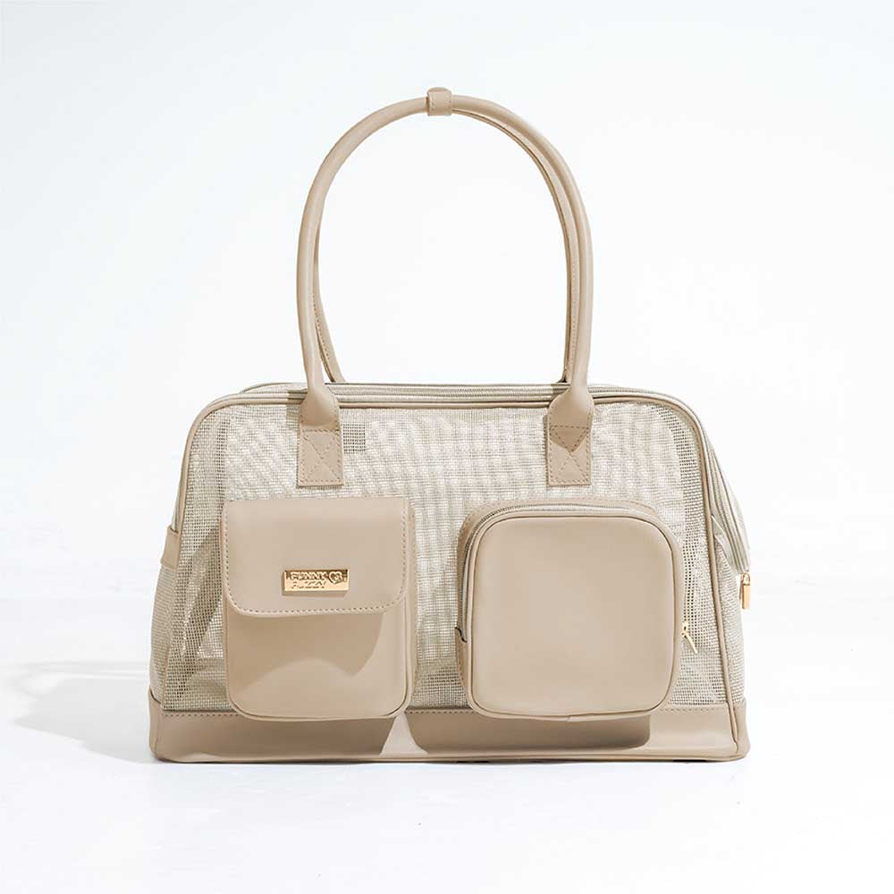 Lightweight Breathable Mesh Safe Pet Carrier - Urban Ease