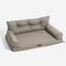 Luxe Faux Leather Foldable Orthopedic Large Dog Bed - CoreLounge