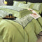 Luxurious Yarn-Count Jacquard Duvet Cover Bed Sheet Set