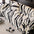 Luxurious Zebra-Print Fluffy Plush Sofa Protector Stylish Sofa Cover