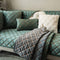 Luxury Quilted Velvet Non-Slip Sofa Cover