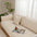 Luxury Solid Color Leaf Textured Jacquard Sofa Protector Couch Cover