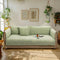 Luxury Solid Color Leaf Textured Jacquard Sofa Protector Sofa Cover