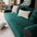 Modern Asymmetrical Stripes Soft Plush Non-Slip Sofa Cover