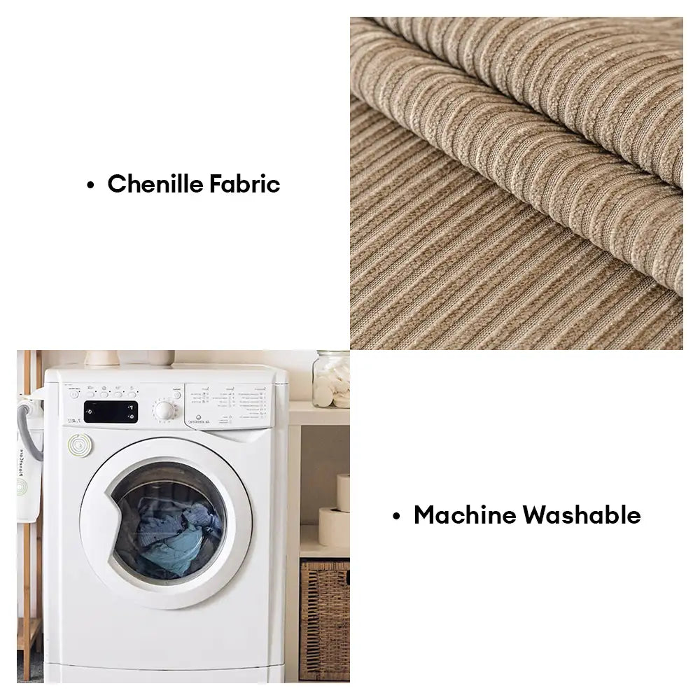 Modern Classic Scratch-Resistant Chenille Sofa Blanket Washable Sofa Cover