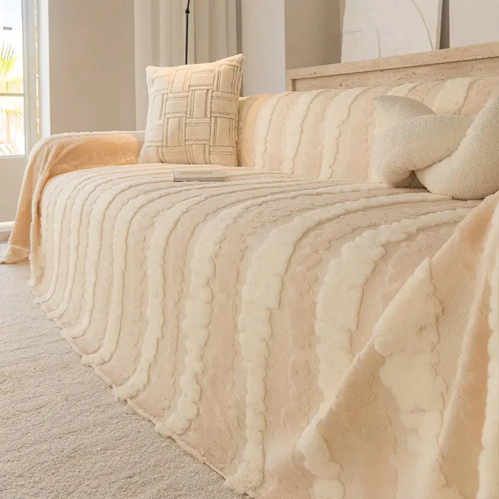 Modern Comfort Plush Multifunctional Blanket Sofa Protection Sofa Cover